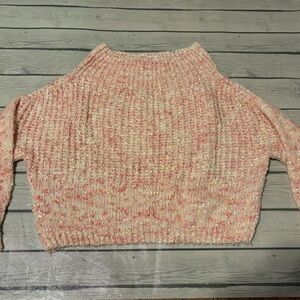Women's Pink Knit Sweater
